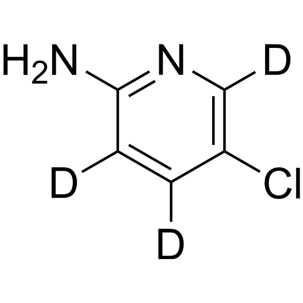 5-Chloropyridin-3,4,6-d3-2-amine (2-AMino-5-chloropyridine--d3) 1093384-99-6